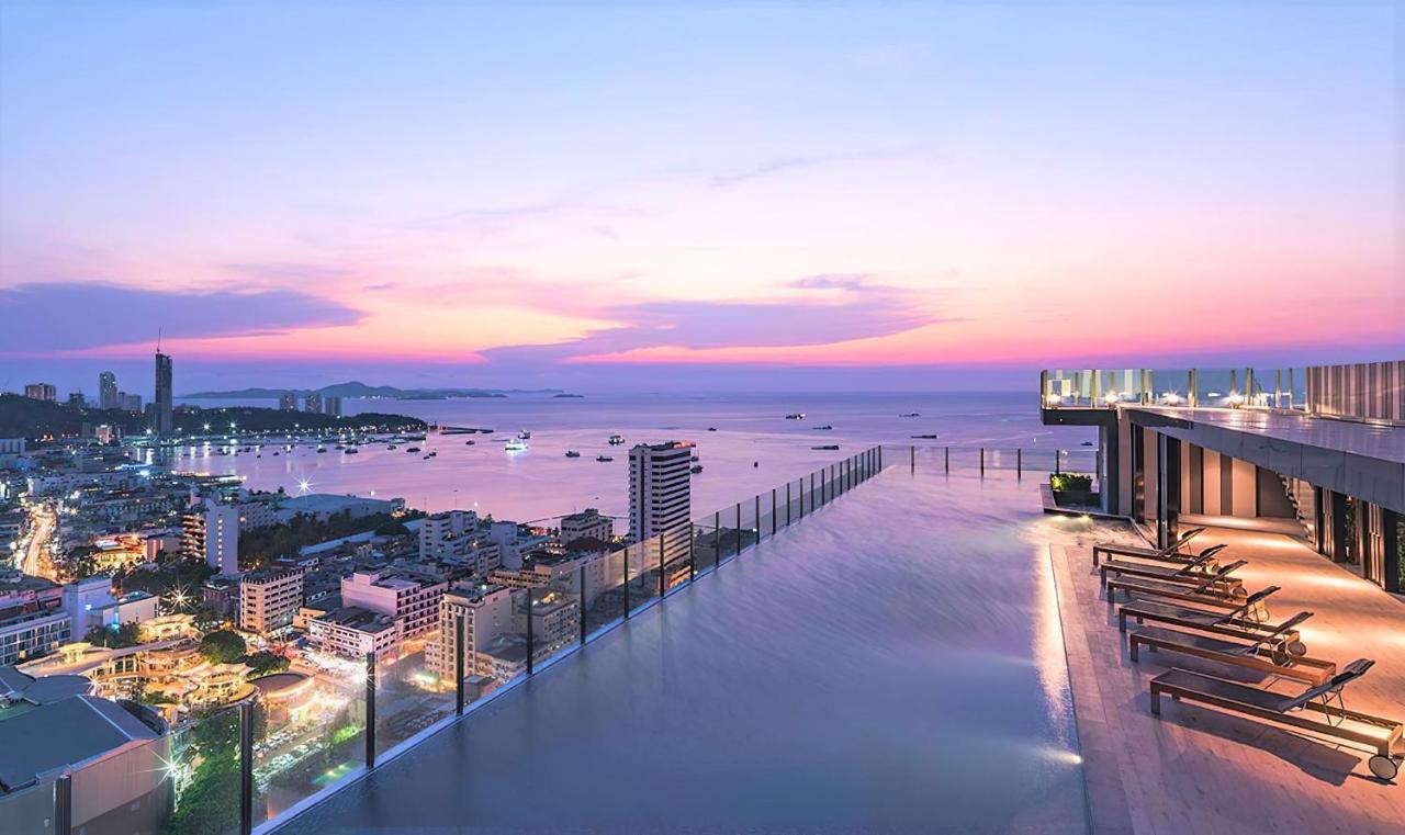 Great Location With Infinity Pool - Central Pattaya Apartment Exterior photo