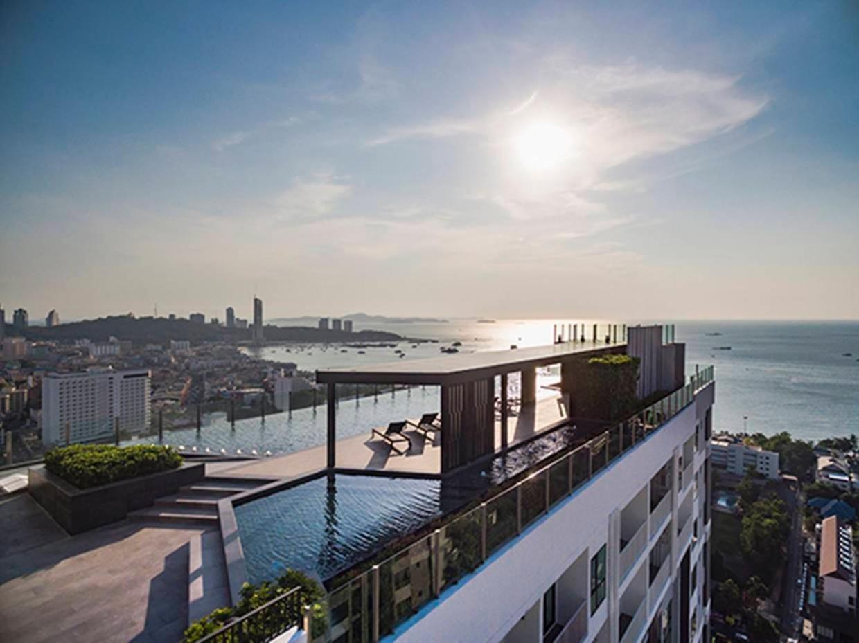 Great Location With Infinity Pool - Central Pattaya Apartment Exterior photo
