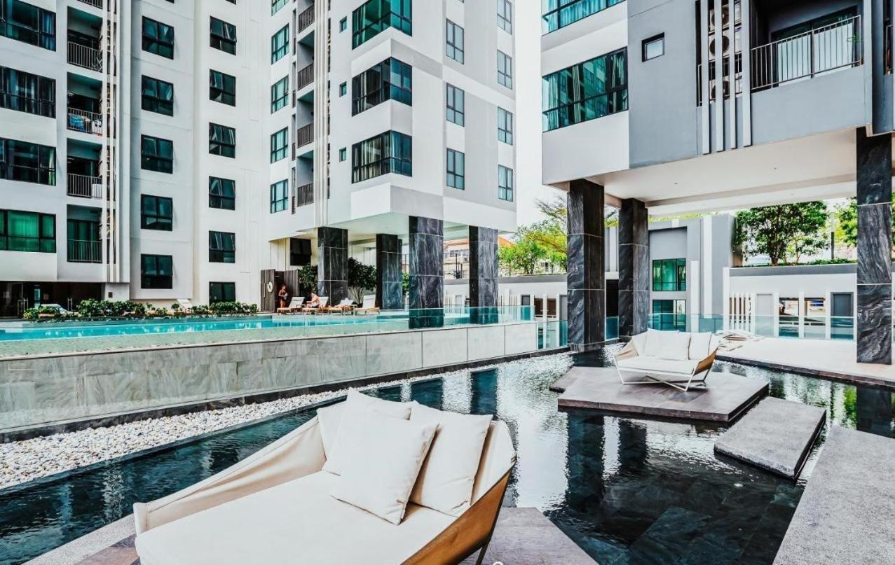 Great Location With Infinity Pool - Central Pattaya Apartment Exterior photo