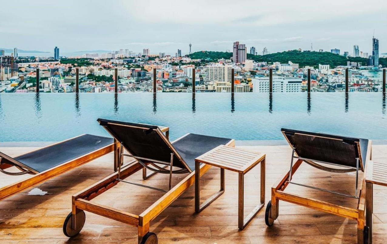 Great Location With Infinity Pool - Central Pattaya Apartment Exterior photo